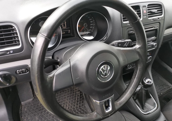 Volkswagen Golf cena 30000 przebieg: 185000, rok produkcji 2012 z Dąbrowa Białostocka małe 704